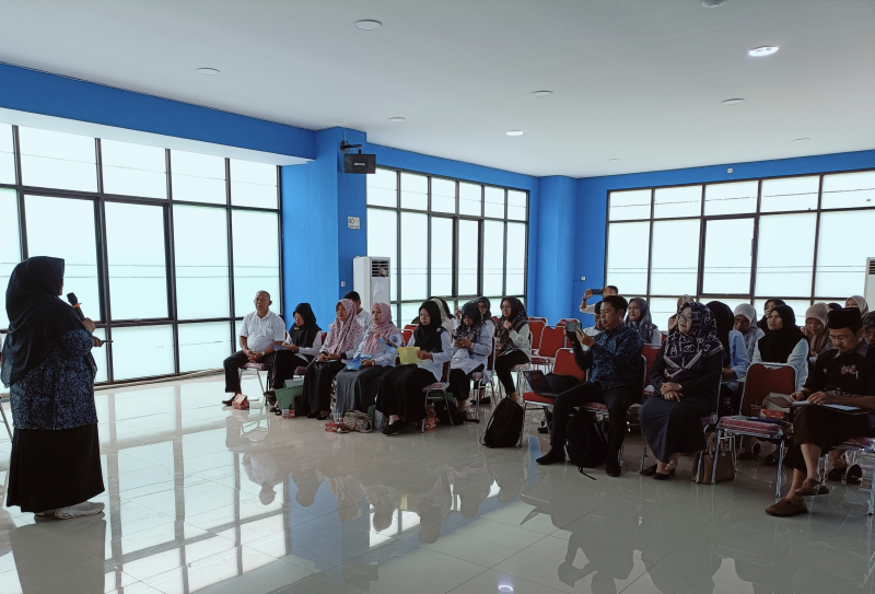 Kegiatan Bimtek Literasi Informasi, Rabu (11/06/2025).