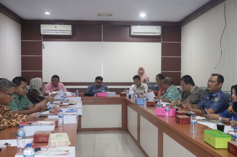 Hearing Komisi III DPRD Tebo bersama OPD Terkait