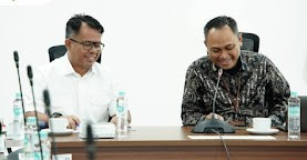 Wabup Nazar Efendi bersama Pihak Brin Bahas Percepatan Pembangunan Kab. Tebo